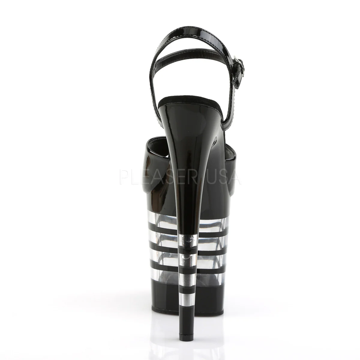 FLAMINGO-809LN Black Patent/Black - Image 4