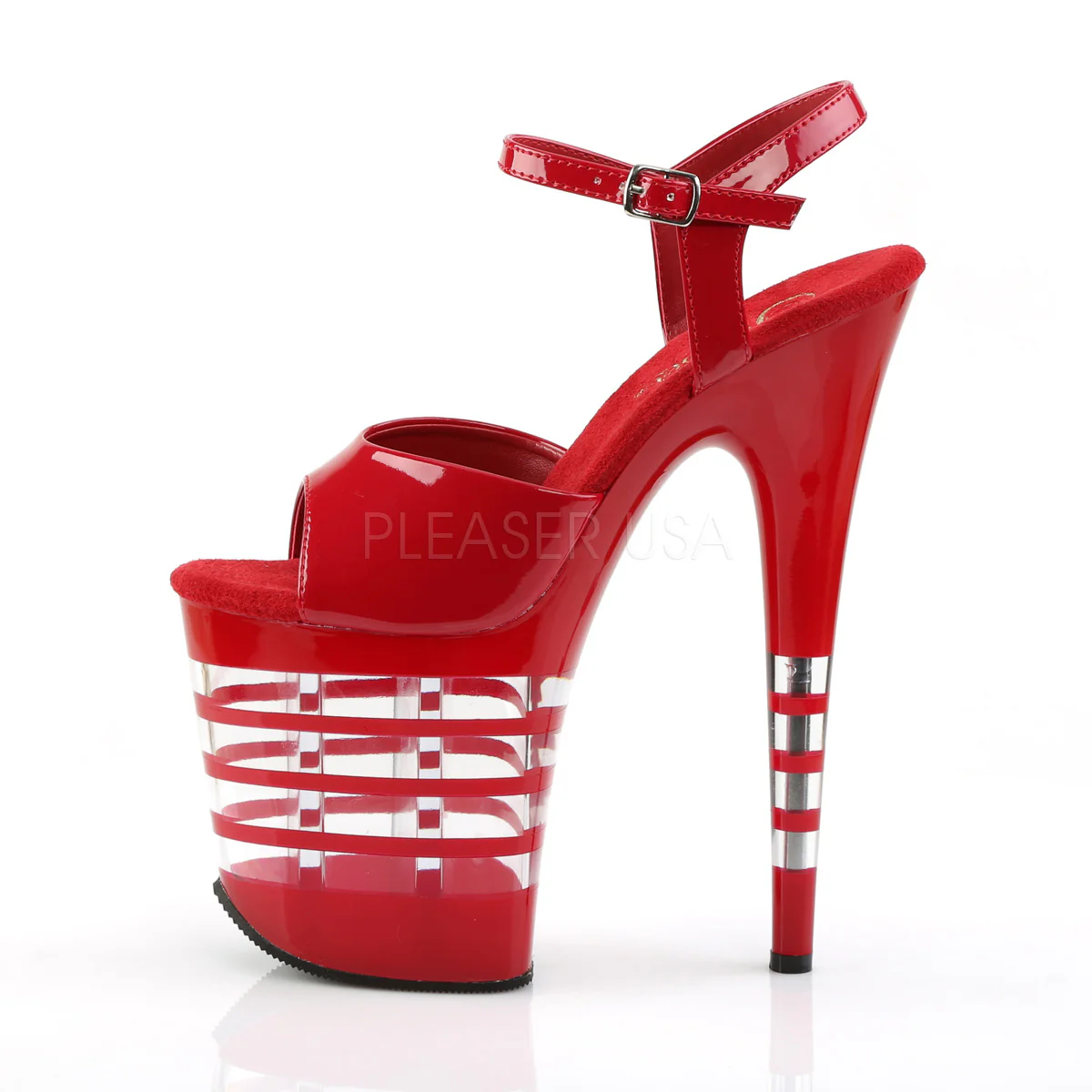 FLAMINGO-809LN Red Patent/Red - Image 3