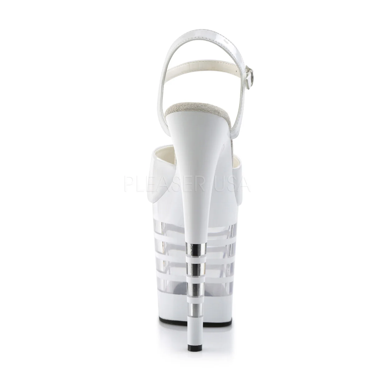 FLAMINGO-809LN  White Patent/White - Image 4