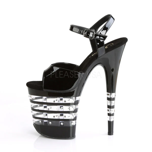 FLAMINGO-809LNRS  Black Patent/Black - Image 2