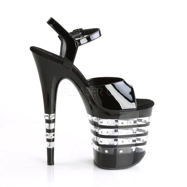 FLAMINGO-809LNRS  Black Patent/Black - Image 4