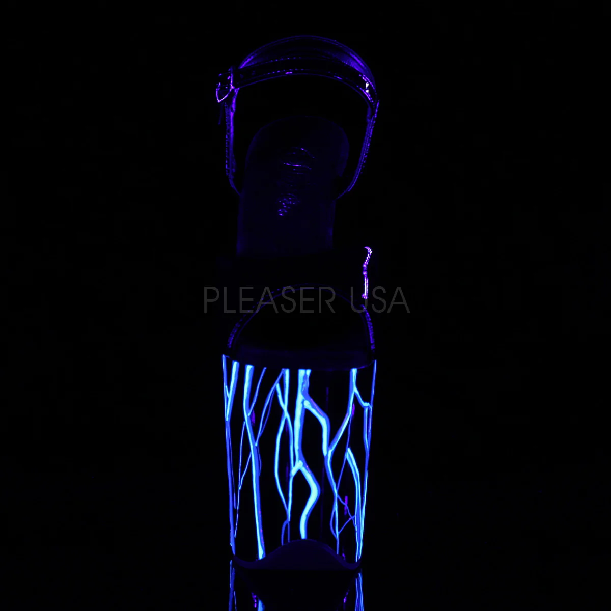 FLAMINGO-809NLB Black/Black-Neon Blue - Image 2