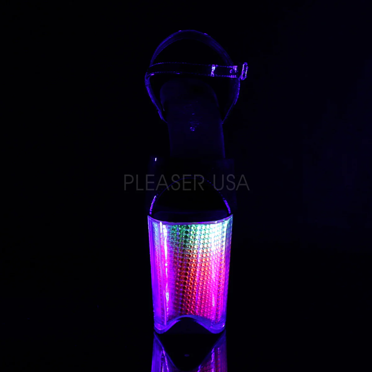 FLAMINGO-809SRS Black Patent/Neon Multi SRS - Image 2