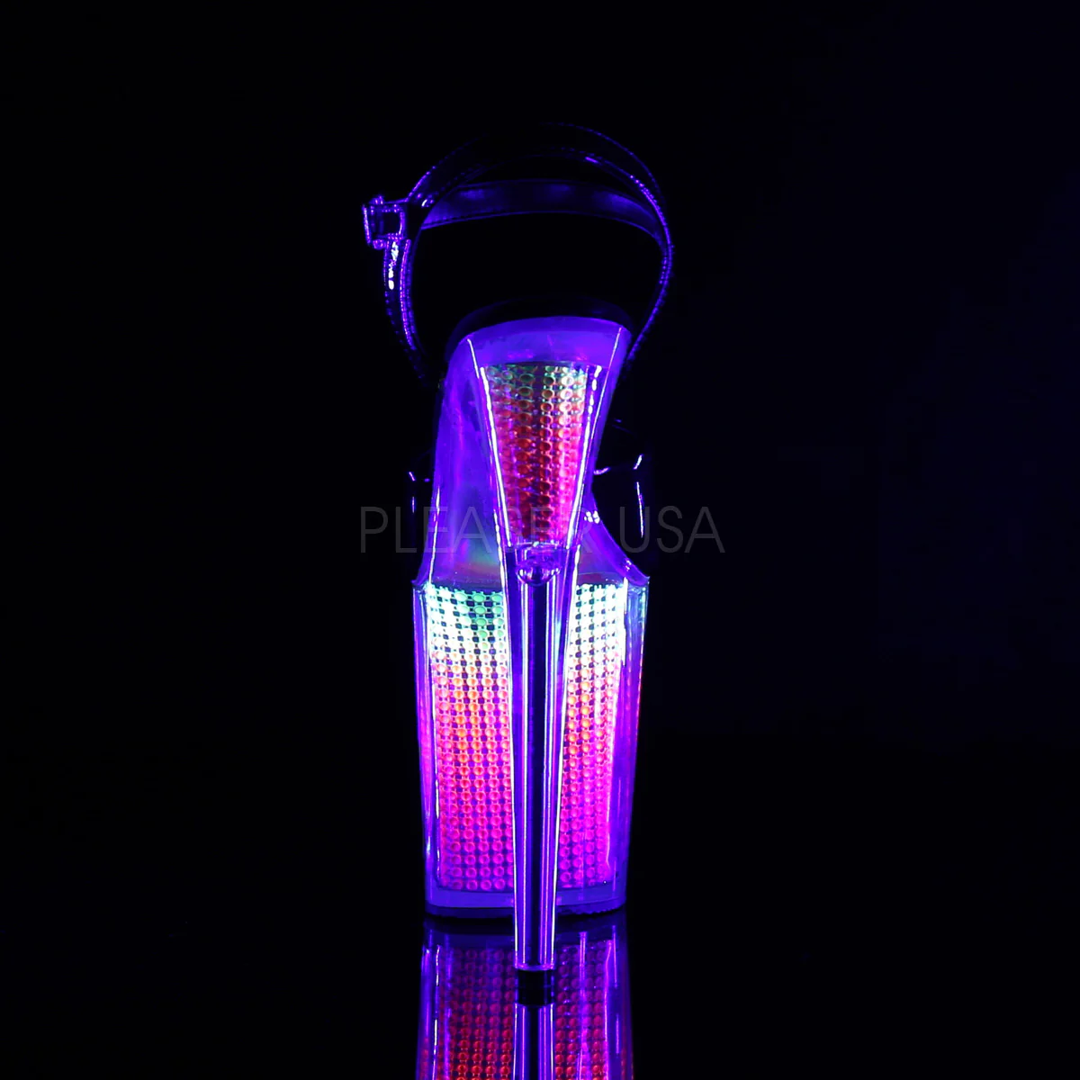 FLAMINGO-809SRS Black Patent/Neon Multi SRS - Image 4