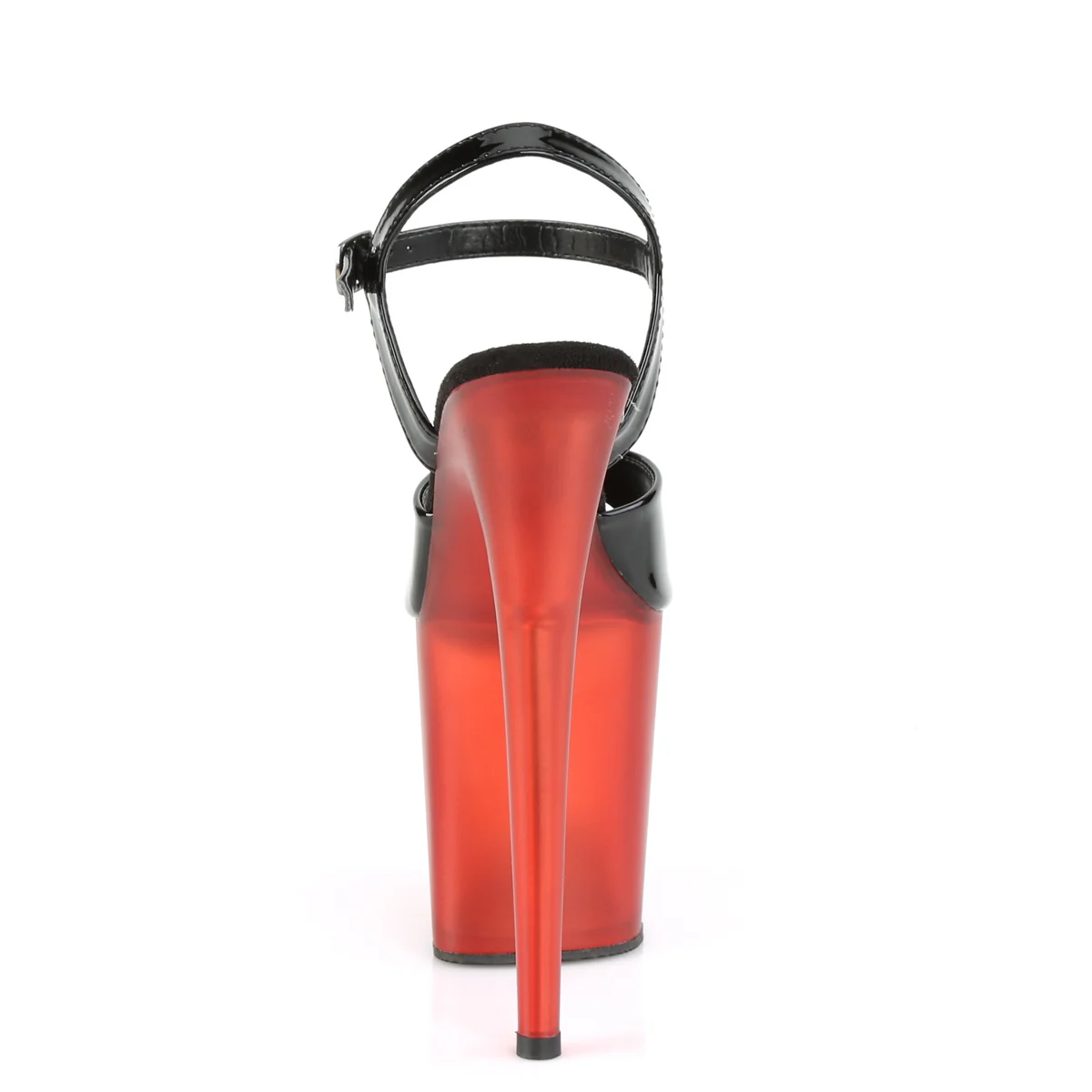 FLAMINGO-809T  Black Patent/Frosted Red - Image 4