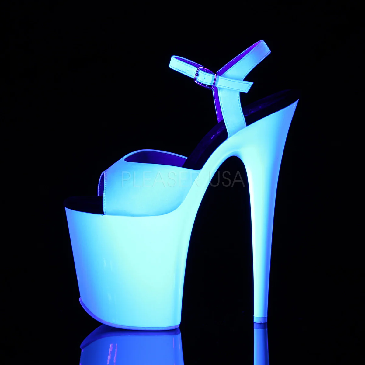 FLAMINGO-809UV White Satin/Neon White - Image 3