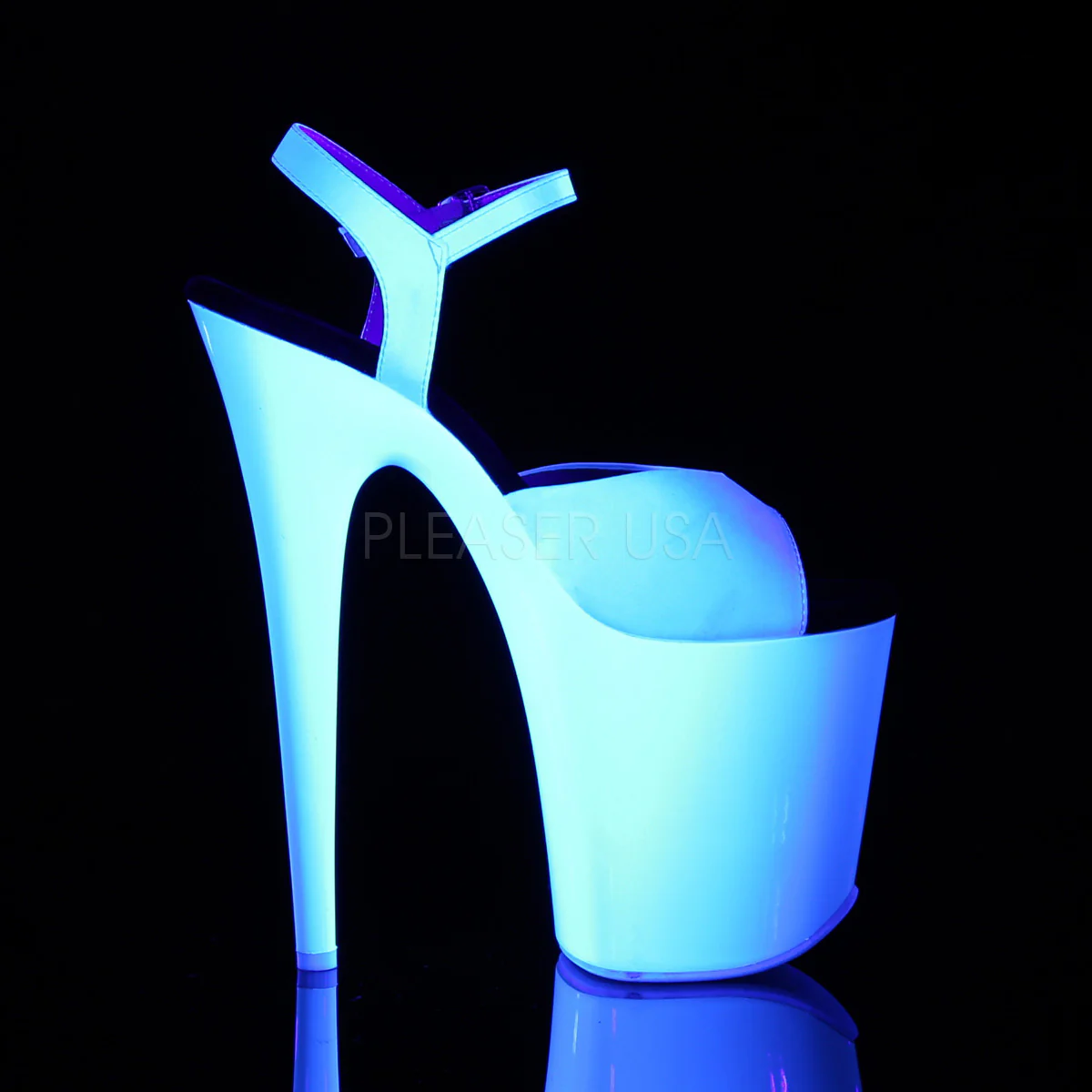 FLAMINGO-809UV White Satin/Neon White - Image 5
