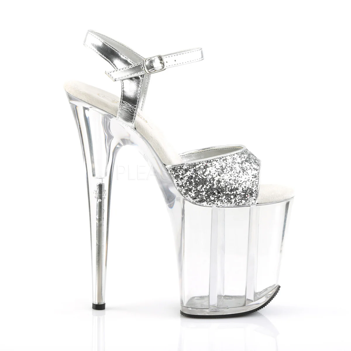 FLAMINGO-810 Glitter Silver Clear - Image 5