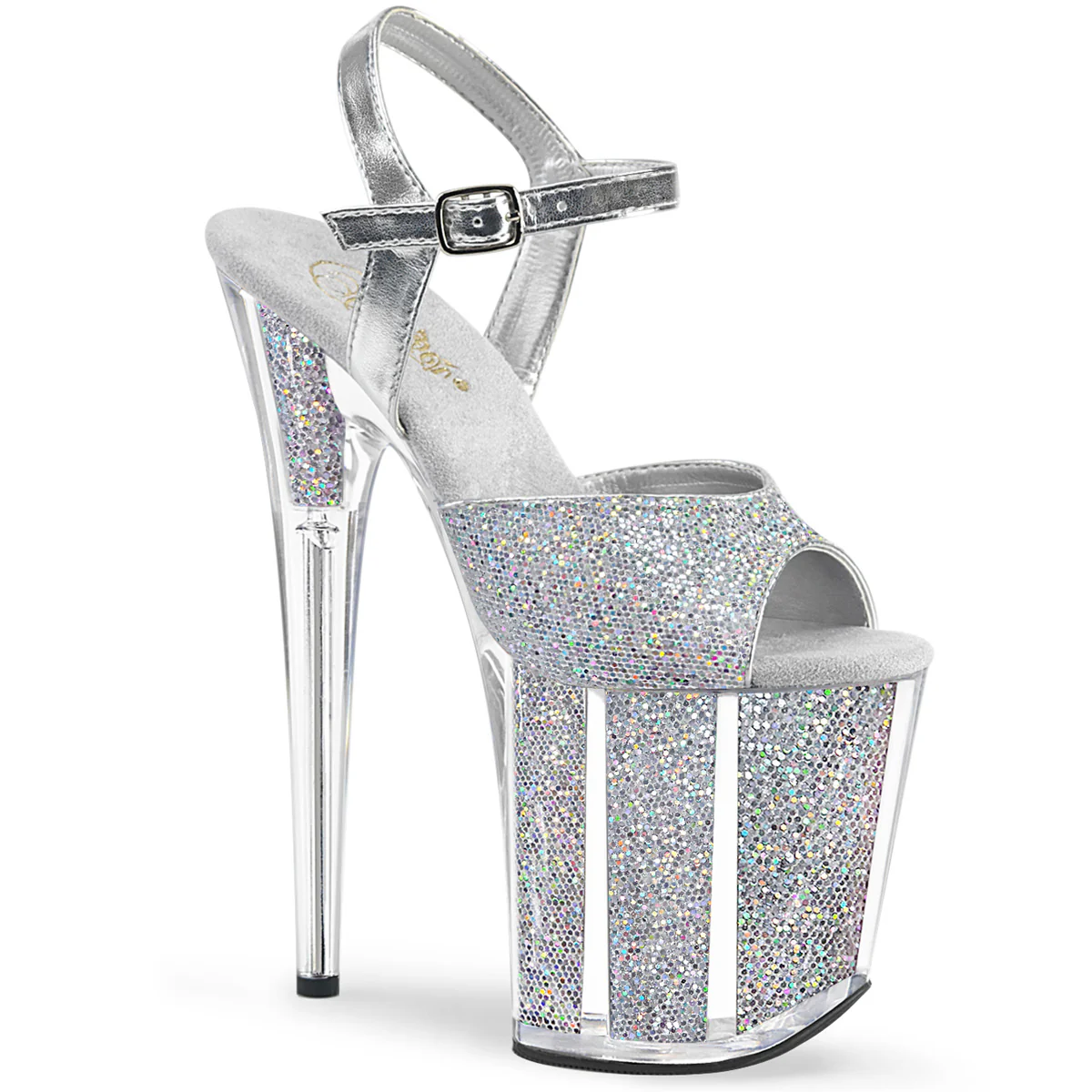 FLAMINGO-810G Silver Multi Glitter/Silver Multi Glitter Inserts