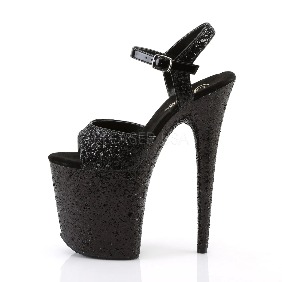 FLAMINGO-810LG Black Glitter/Black Glitter - Image 3
