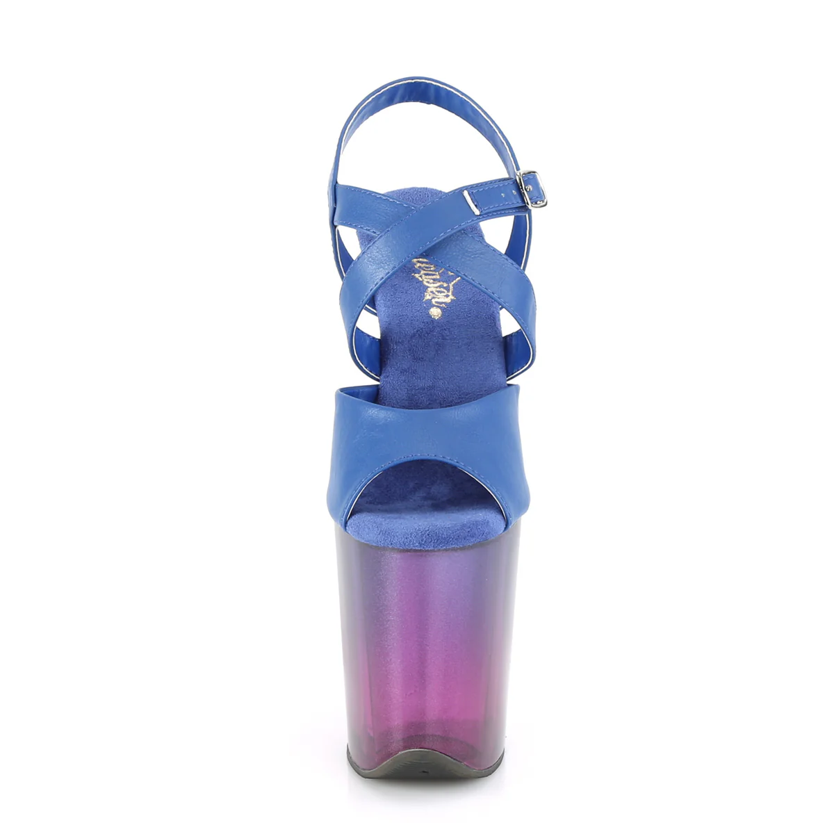 FLAMINGO-822T Blue Faux Leather/Blue-Purple Ombre - Image 2