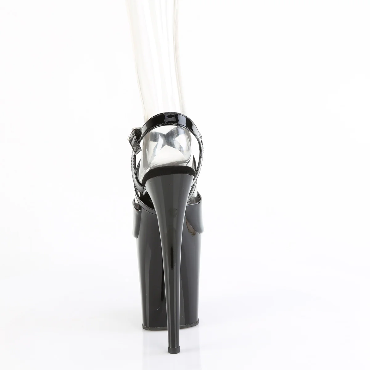 FLAMINGO-824  Black Patent/Black - Image 4