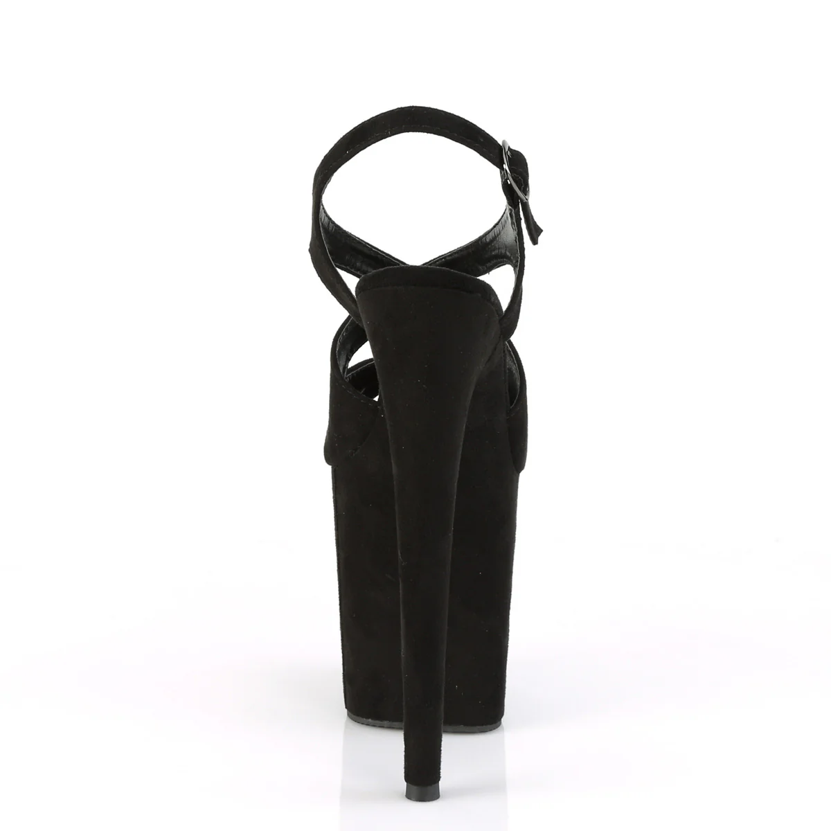 FLAMINGO-831FS Black Faux Suede/Black Faux Suede - Image 4