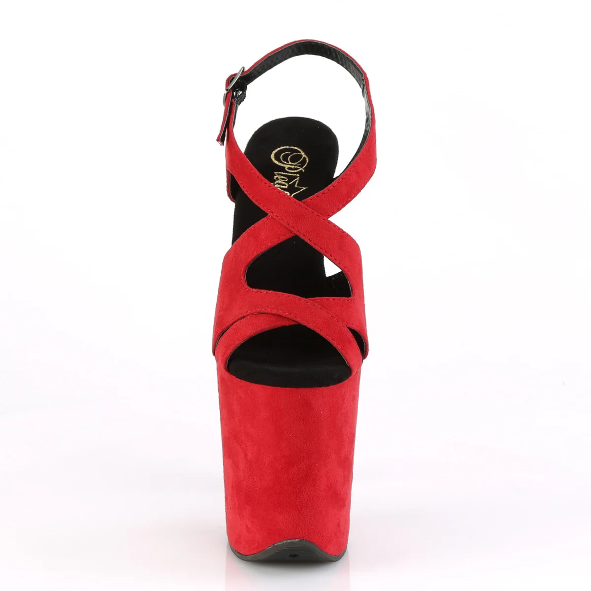 FLAMINGO-831FS  Red Faux Suede/Red Faux Suede - Image 2