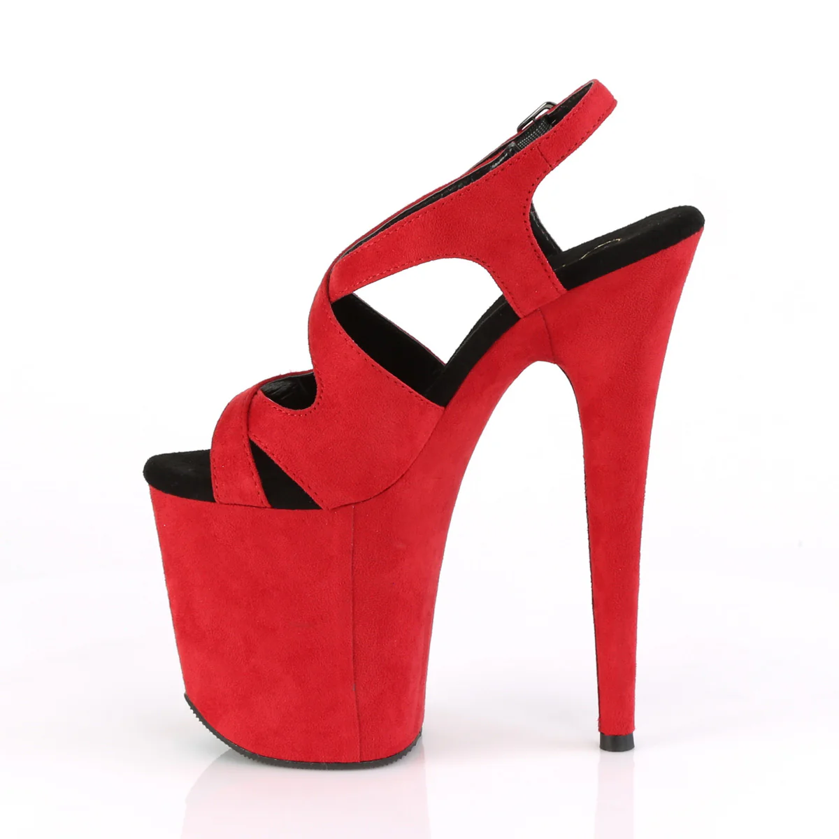 FLAMINGO-831FS  Red Faux Suede/Red Faux Suede - Image 3