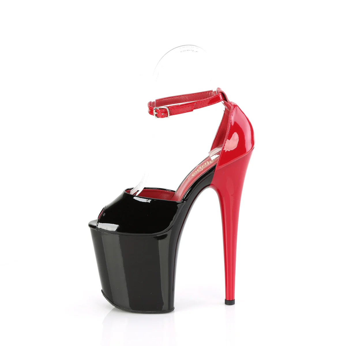 FLAMINGO-868  Black-Red Patent/Black Red - Image 3