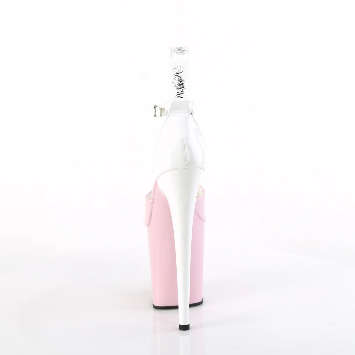 FLAMINGO-868  Baby Pink-White Patent - Image 4