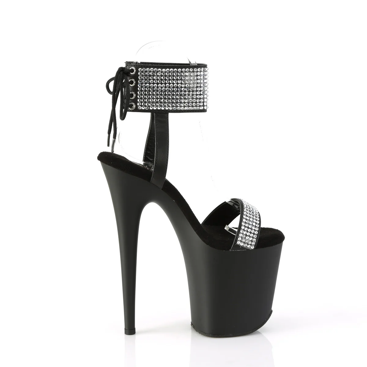 FLAMINGO-870  Black Faux Leather-RS/Black Matte - Image 5