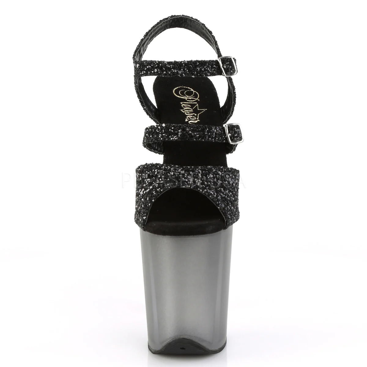 FLAMINGO-874 Black Glitter/Frosted Black - Image 2