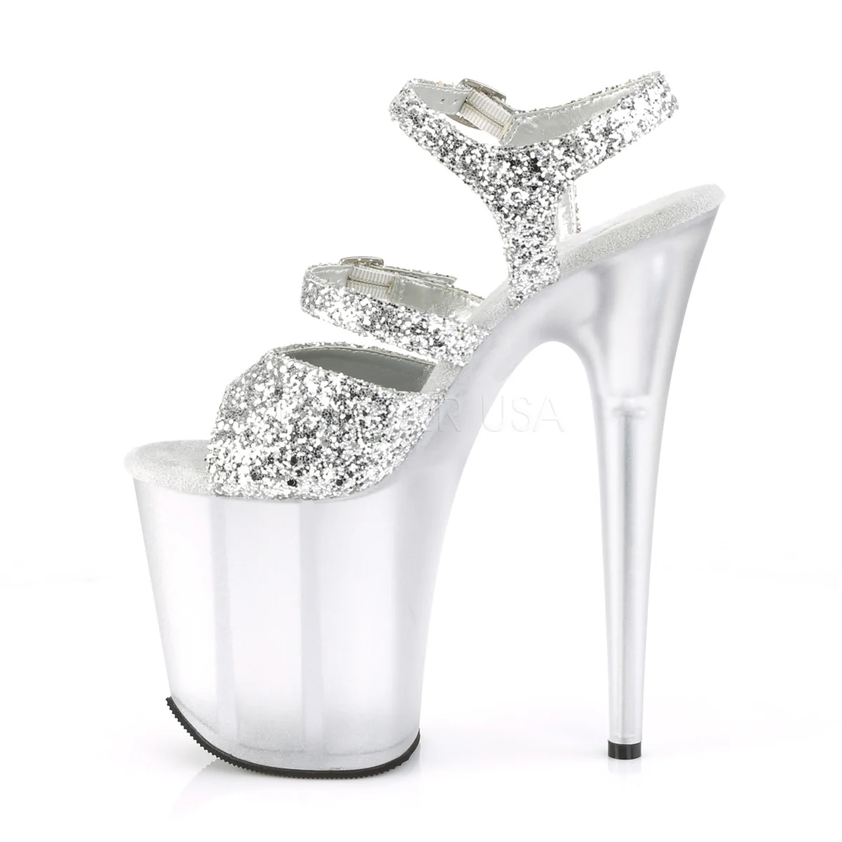 FLAMINGO-874  Silver Glitter/Frosted Silver - Image 3