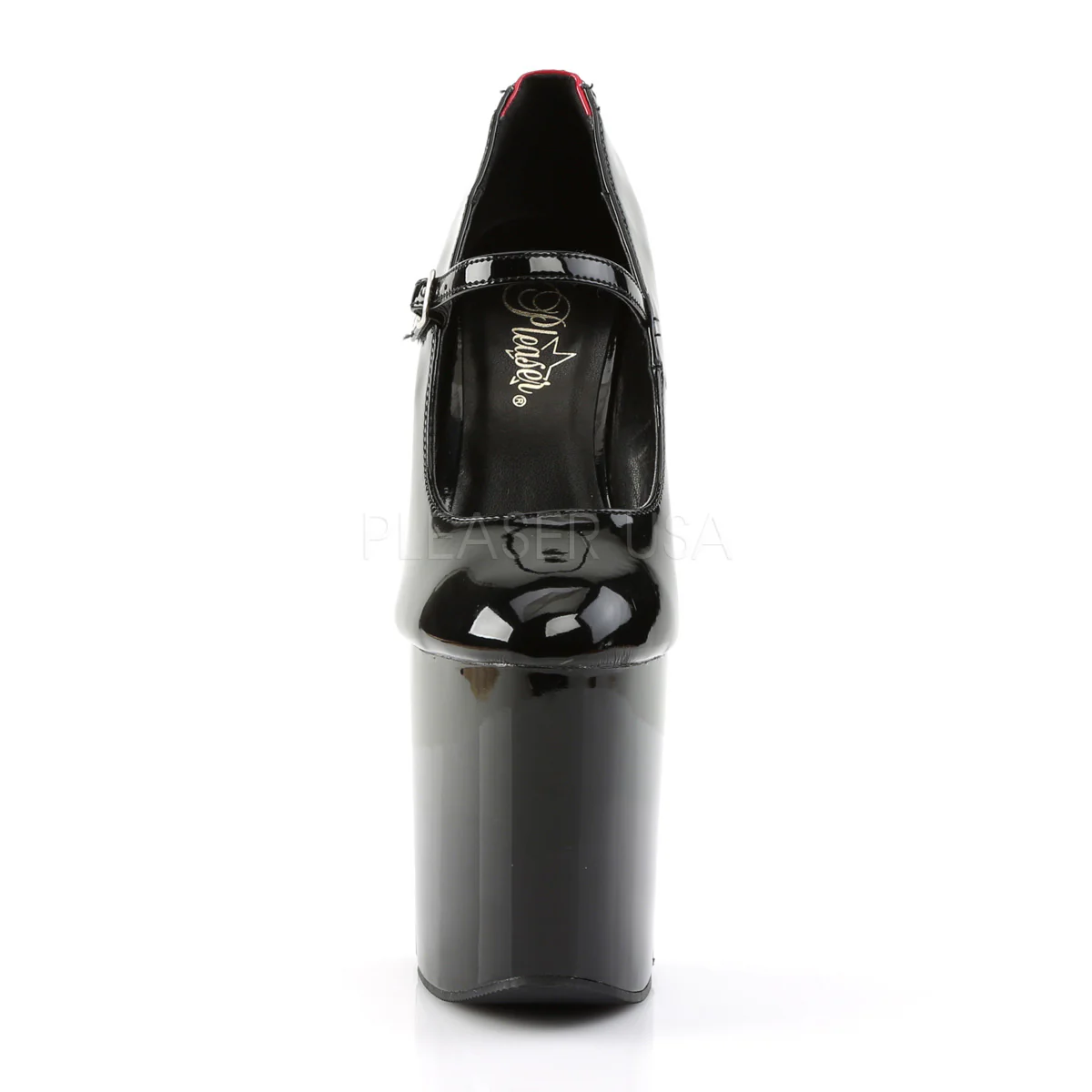 FLAMINGO-887FH  Black-Red Patent/Black - Image 2