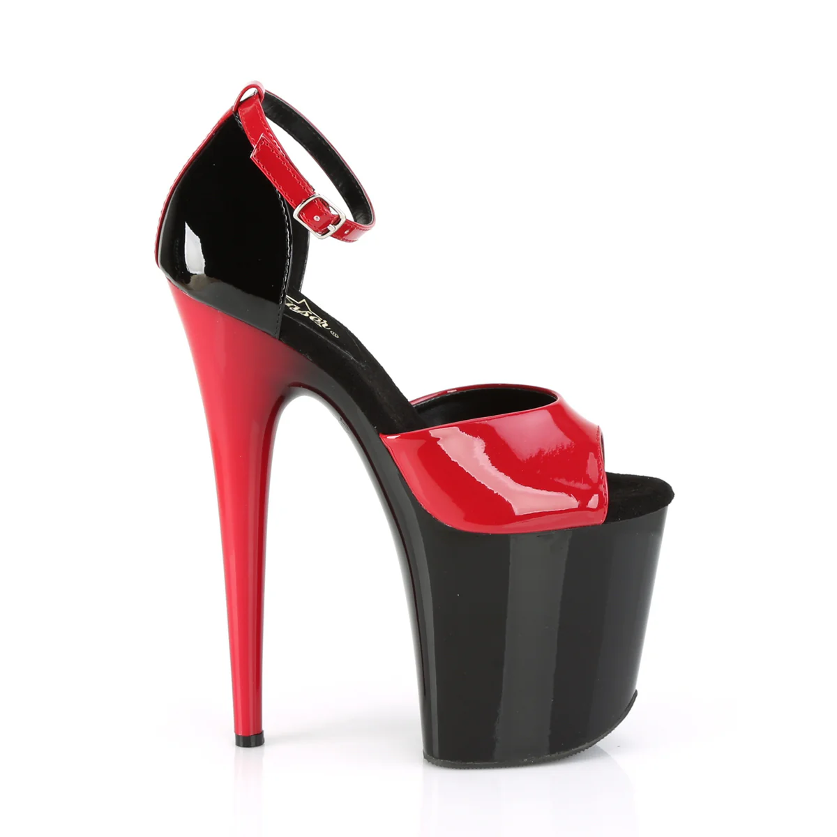 FLAMINGO-889  Red-Black Patent/Black-Red - Image 5