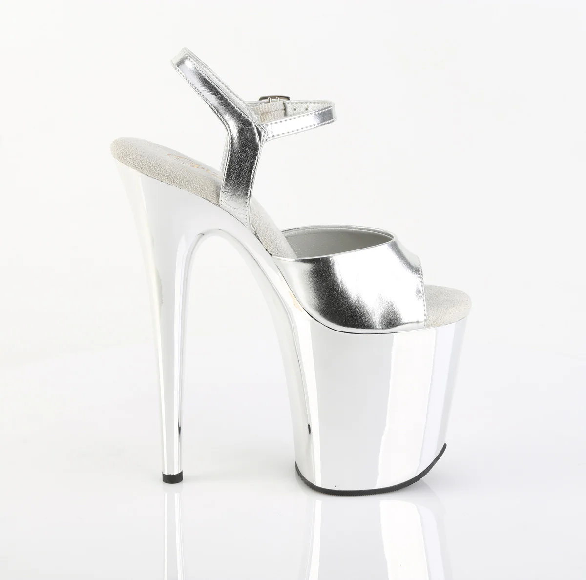 FLAMINGO-809  Silver Metallic Pu/Silver Chrome - Image 5