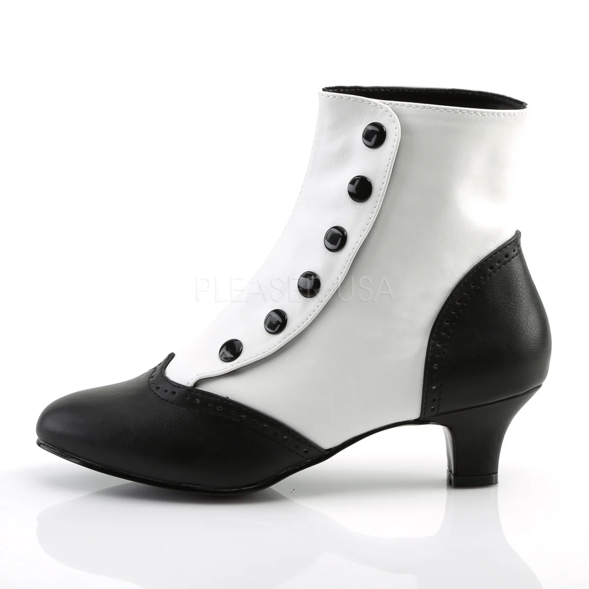 FLORA-1023  White-Black Pu - Image 3