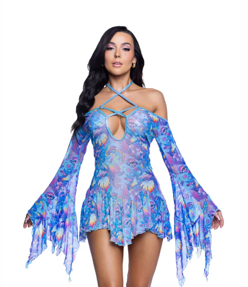 Flow Dress - JR261  Pastel - Image 7