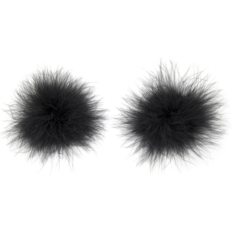 Fluffy Nipple Covers
