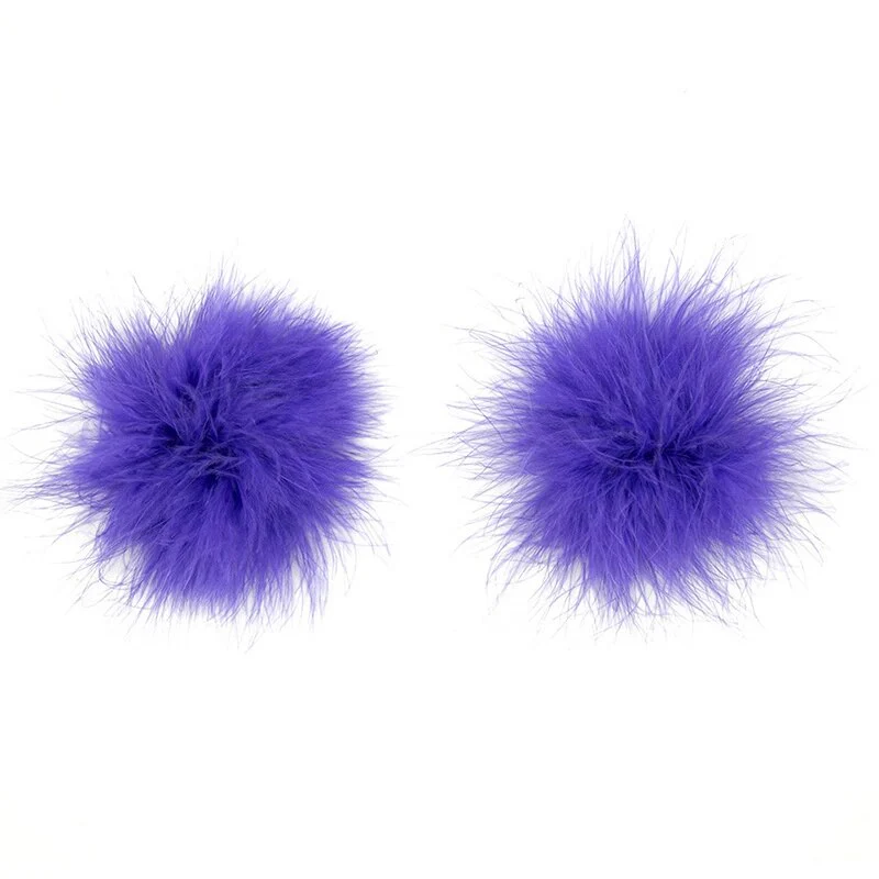 Fluffy Nipple Covers - Image 2