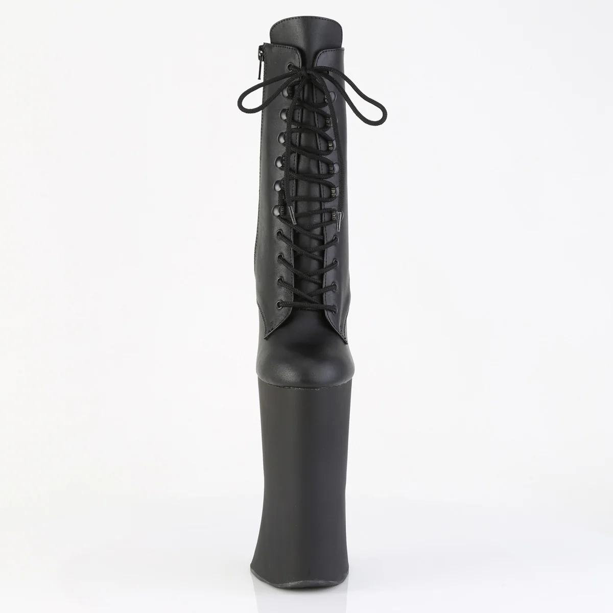 FORBIDDEN-1020 Black Faux Leather/Black Matte - Image 2
