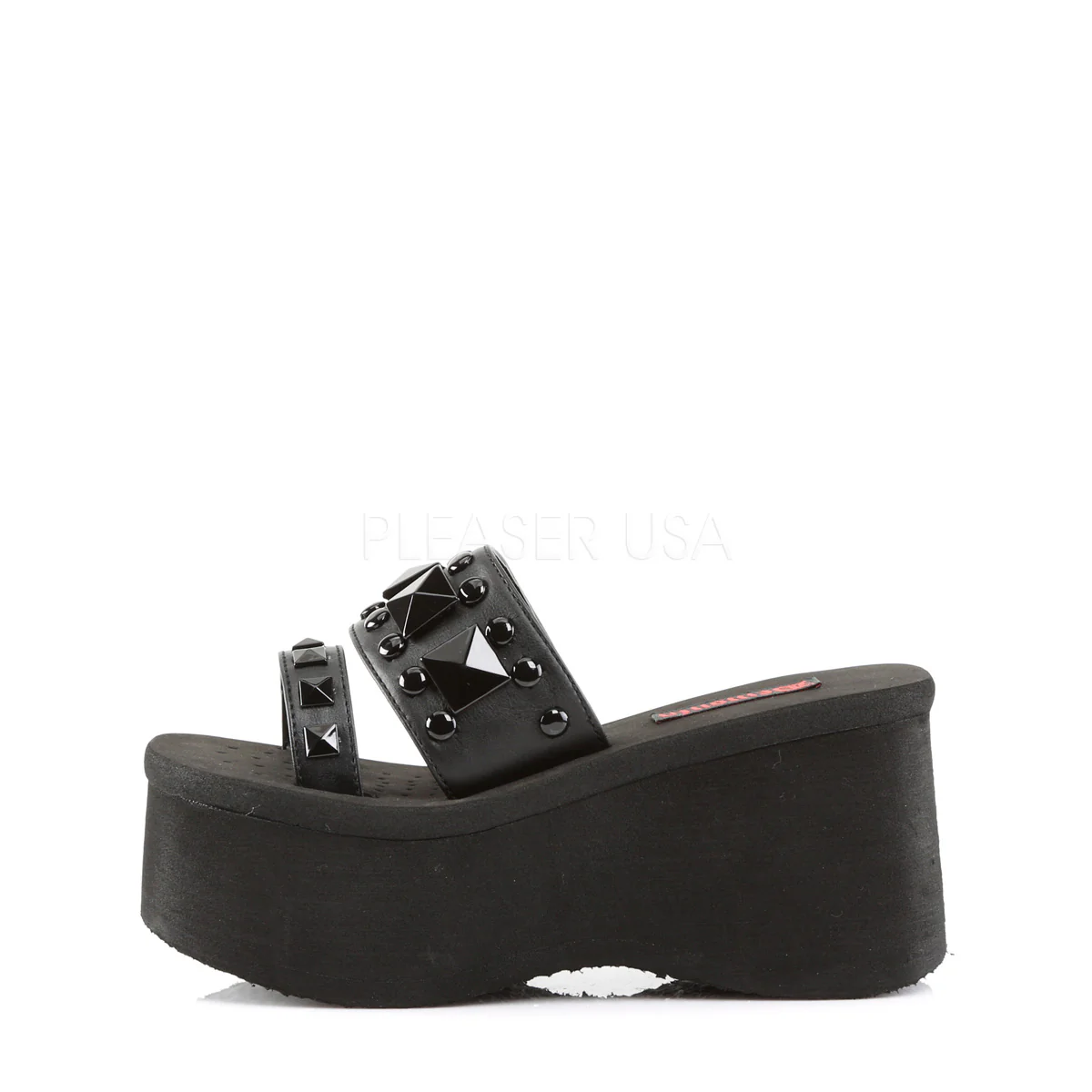 FUNN-18  Black Vegan Leather - Image 3