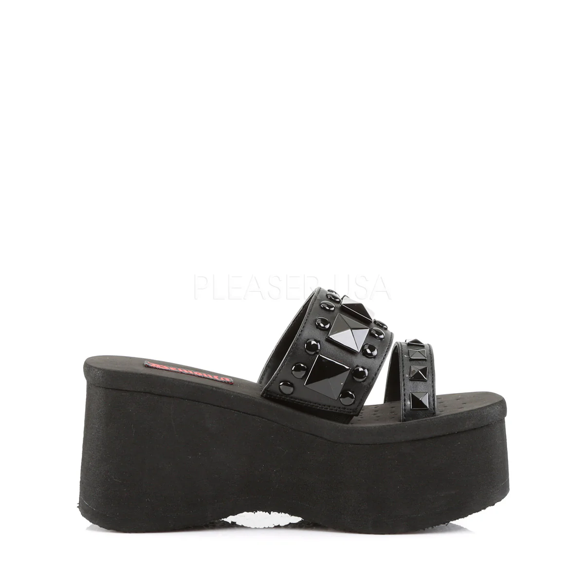 FUNN-18  Black Vegan Leather - Image 5