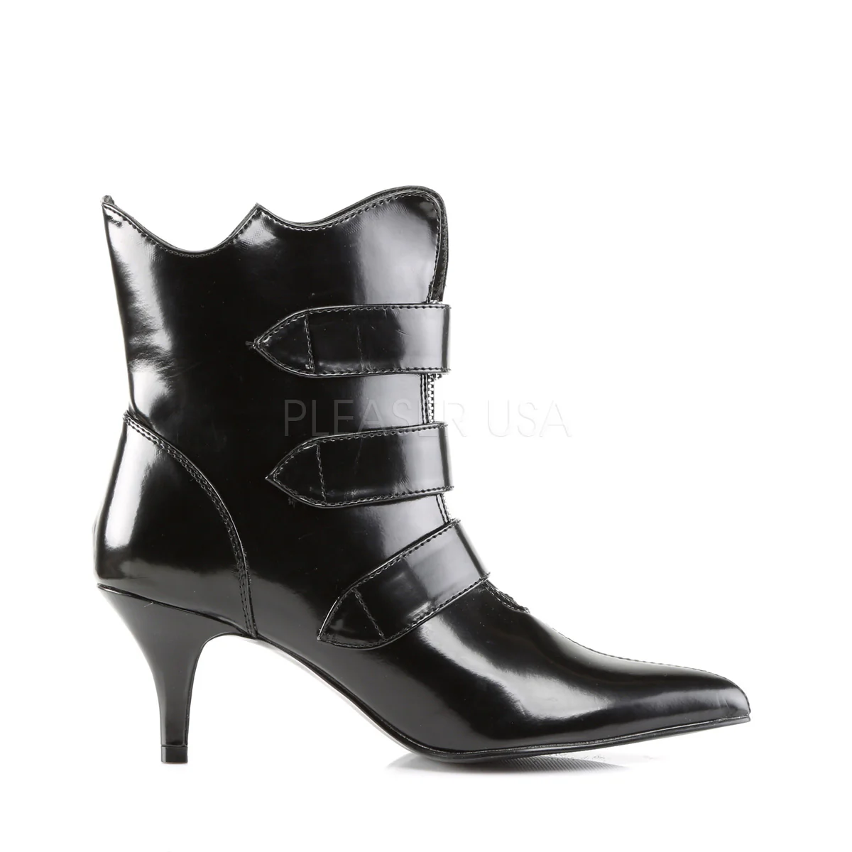 FURY-06  Black Nappa Vegan Leather - Image 5
