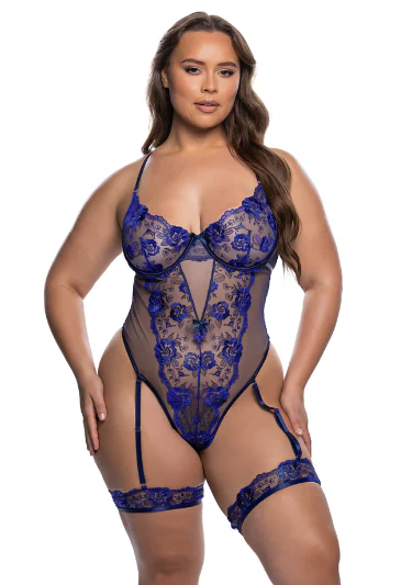 Garden Of Eden Garter Teddy - LI829 - Image 2