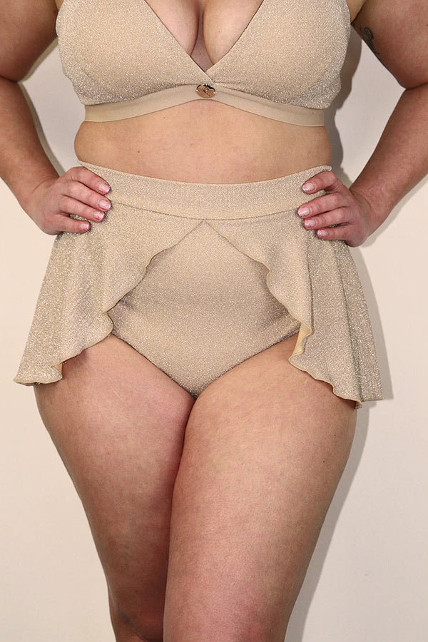 Rarr Glitteratti High Waist Skort - Pink - Image 19