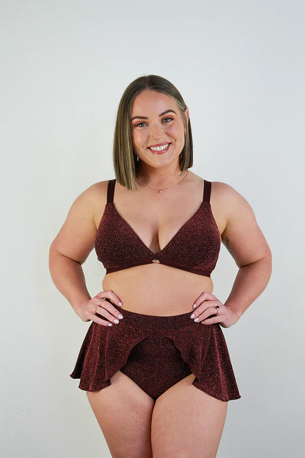 Rarr Glitteratti High Waist Skort - Pink - Image 4