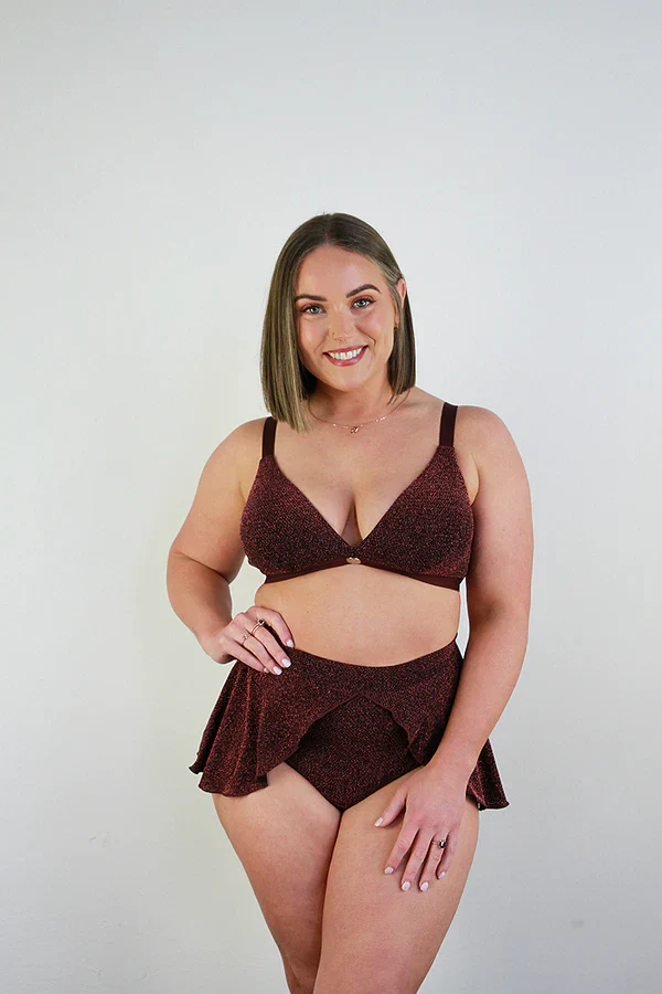 Rarr Glitteratti High Waist Skort - Pink - Image 5