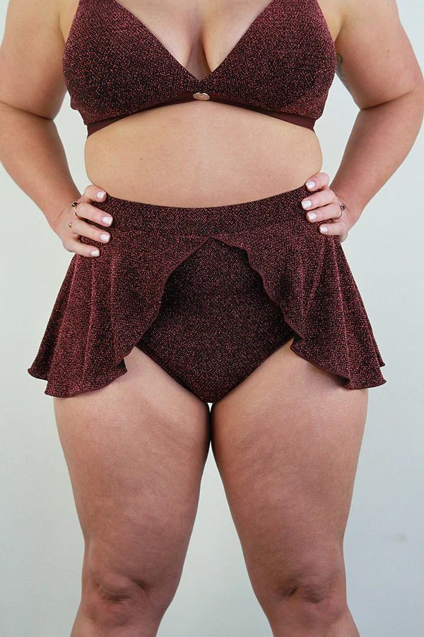 Rarr Glitteratti High Waist Skort - Pink - Image 9