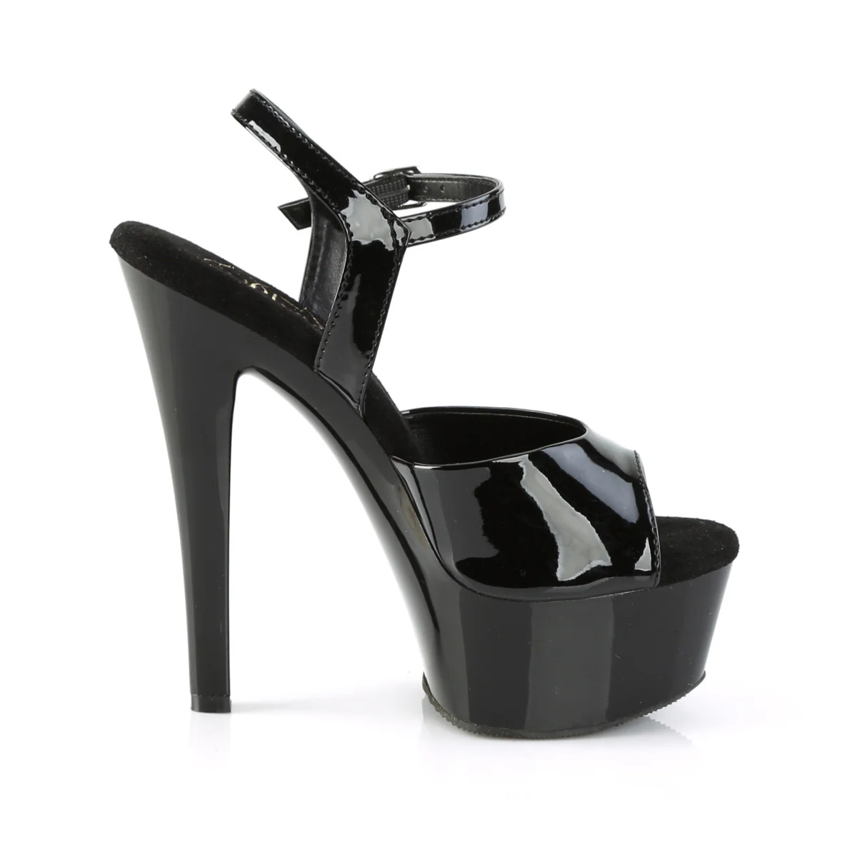 GLEAM-609  Black Patent/Black - Image 5