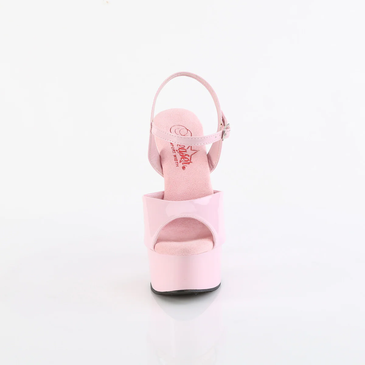 GLEAM-609  Baby Pink Patent/Baby Pink - Image 2