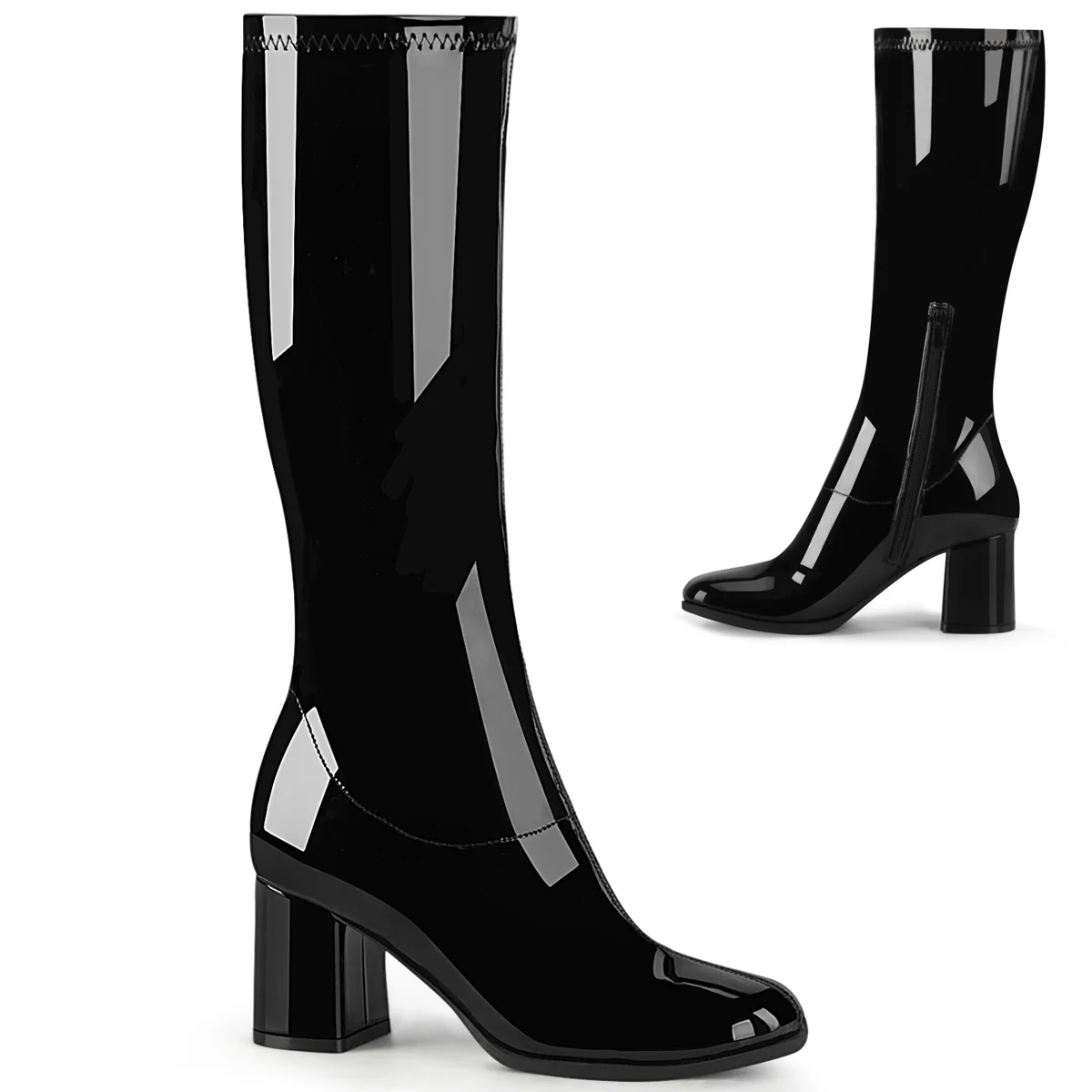 GOGO-300-2 Black Str. Patent