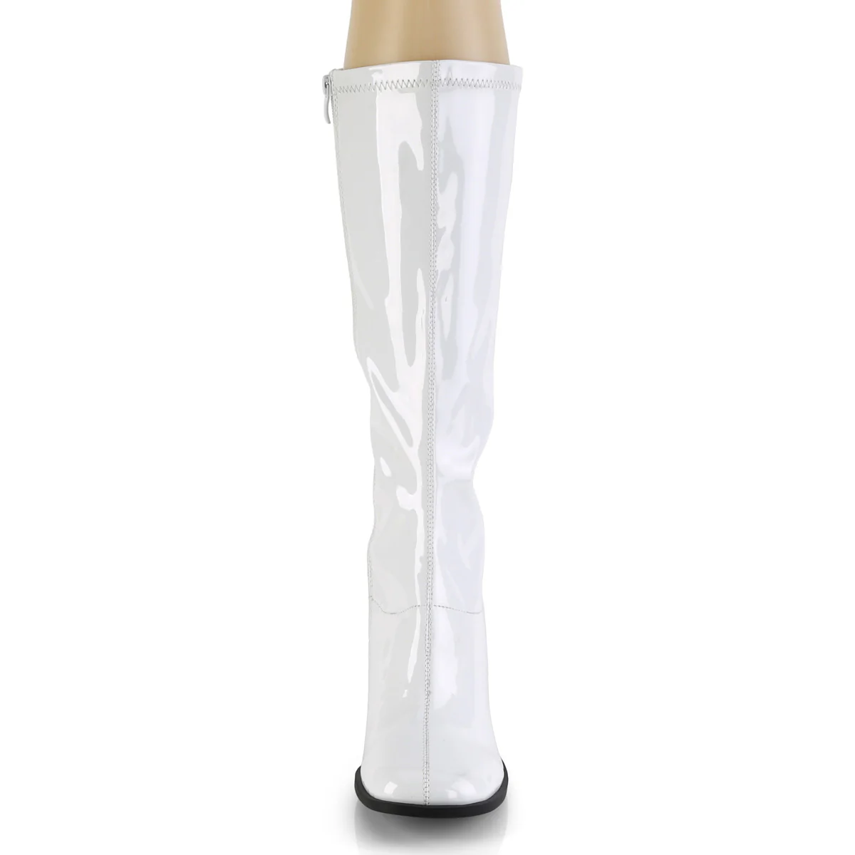 GOGO-300-2  White Str. Patent - Image 2