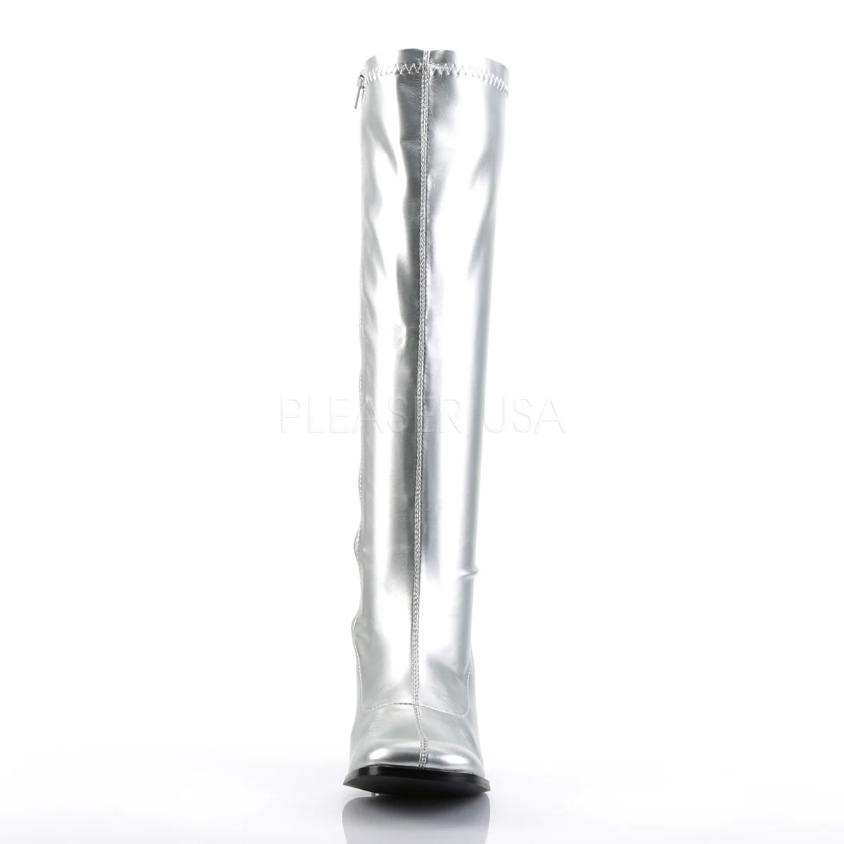 GOGO-300 Silver Metallic Str Pu - Image 2