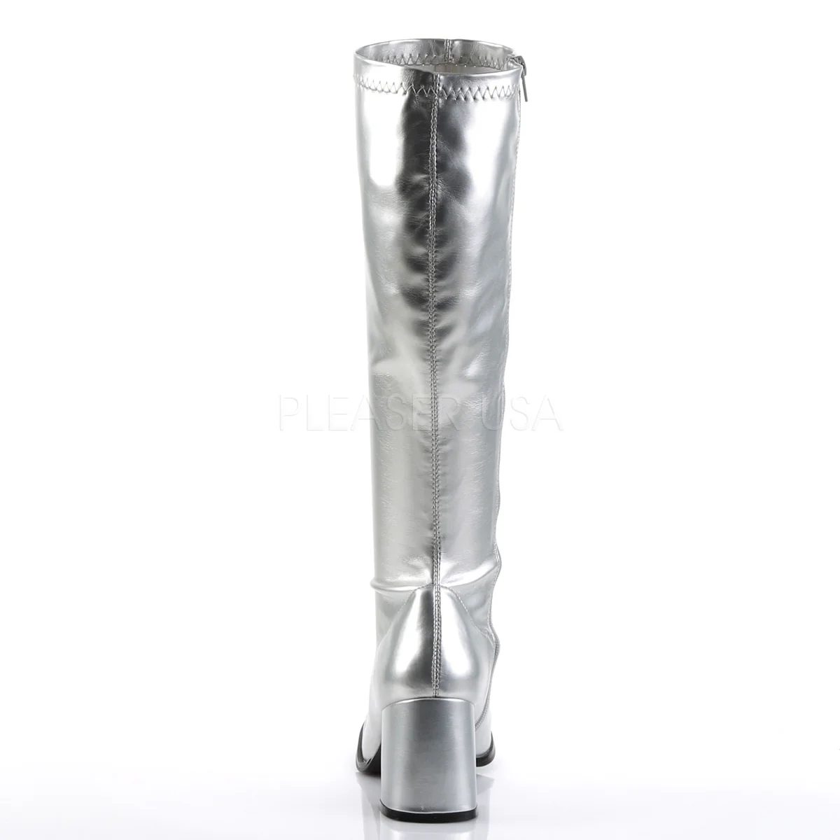 GOGO-300 Silver Metallic Str Pu - Image 4