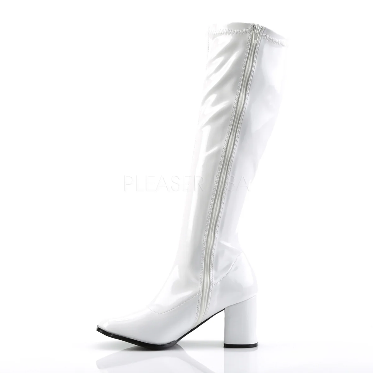 GOGO-300  White Str Patent - Image 3