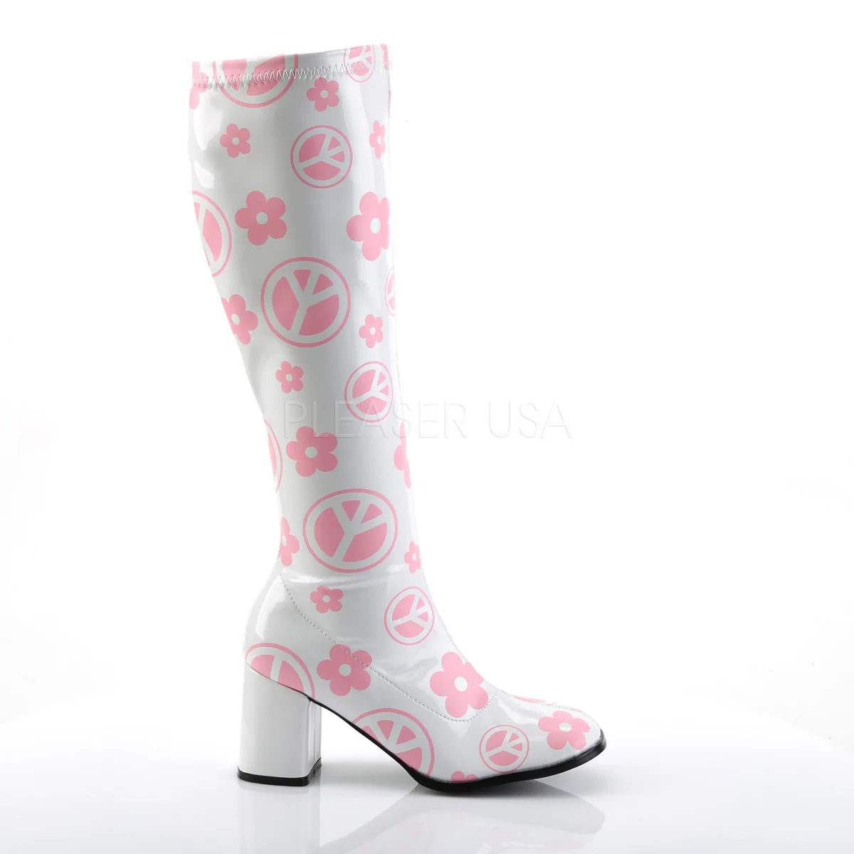 GOGO-300FL  White Str Patent - Image 5
