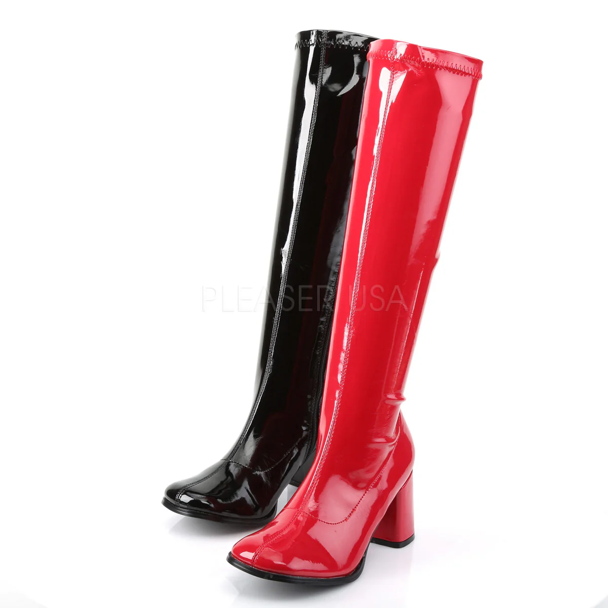 GOGO-300HQ  Black-Red Patent - Image 3