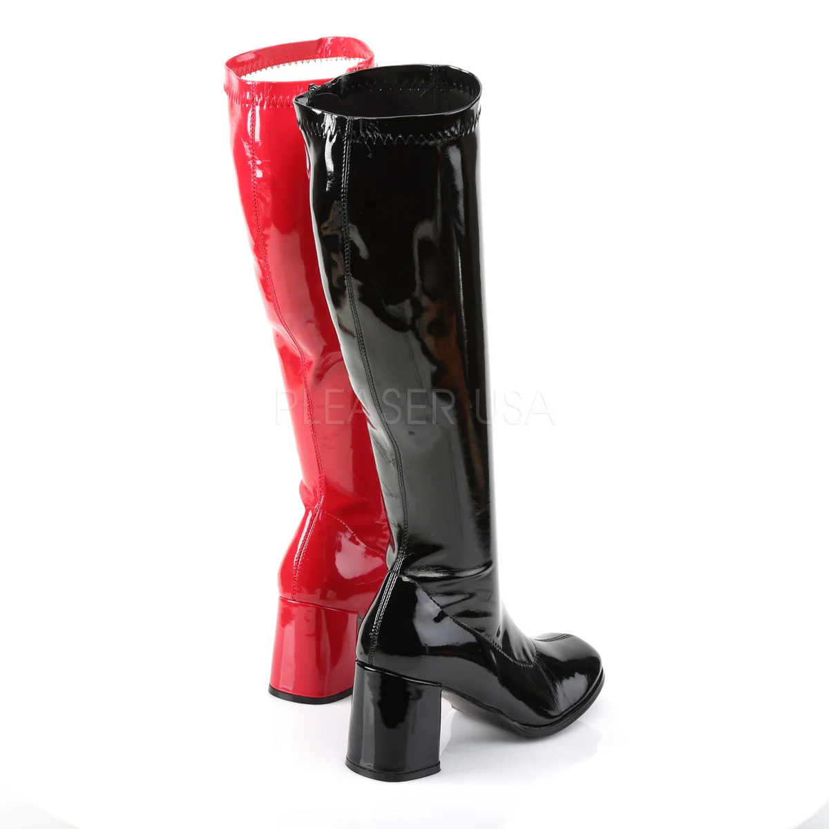 GOGO-300HQ  Black-Red Patent - Image 5